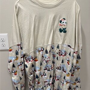 Disney Snow Much Fun Holiday Spirit Jersey